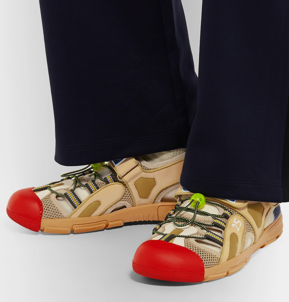 Кожаные сандалии Gucci для мужчин