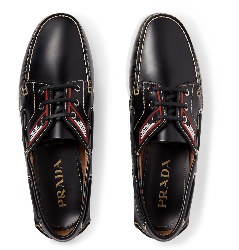 Кожаные туфли Prada для мужчин