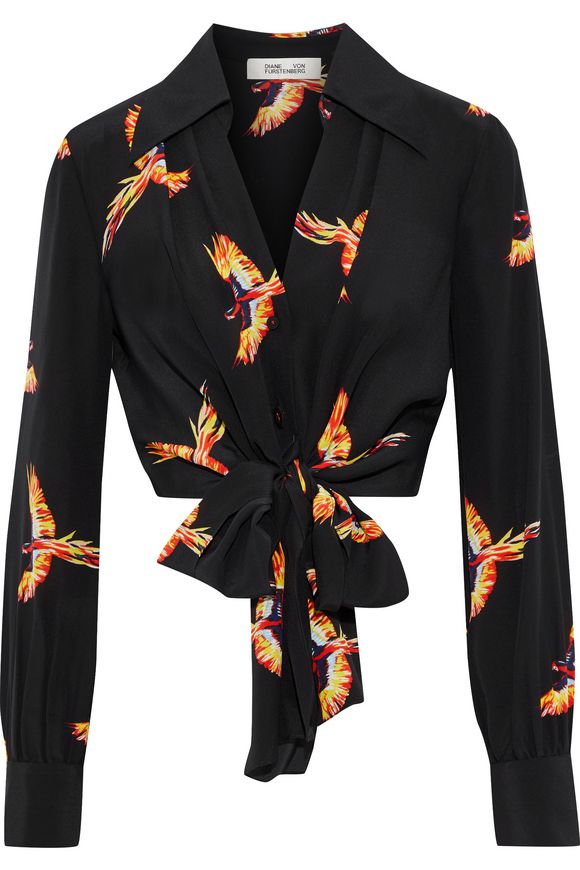 Блузка с принтом Diane Von Furstenberg для женщин
