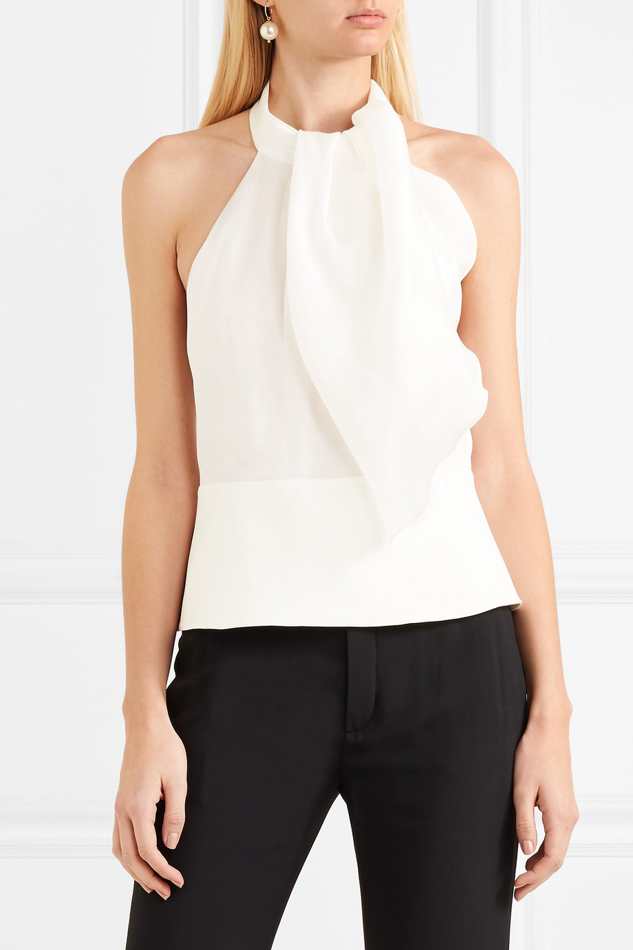 Блузка шелковая Giorgio Armani для женщин