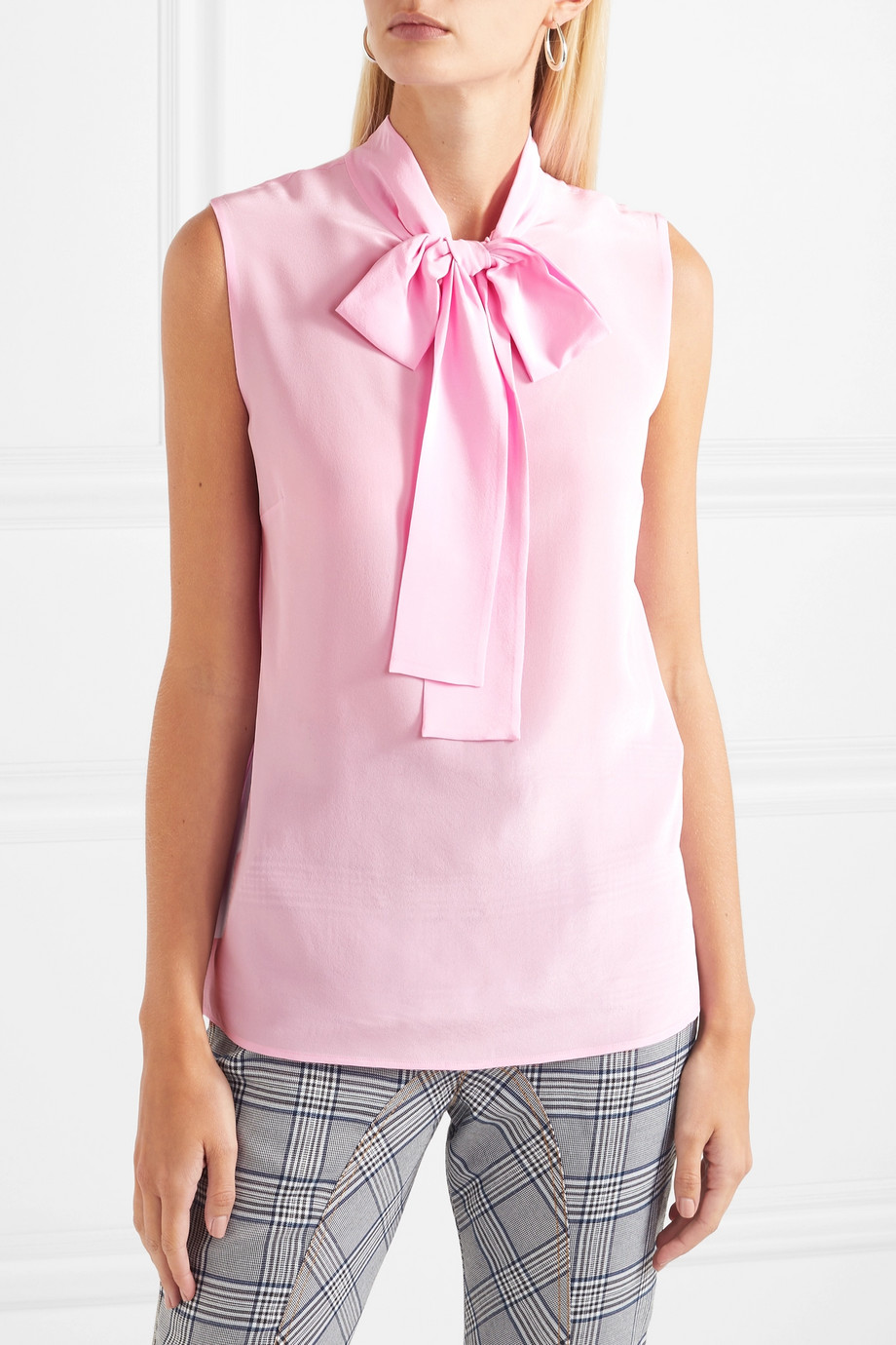 Блузка шелковая Miu Miu для женщин