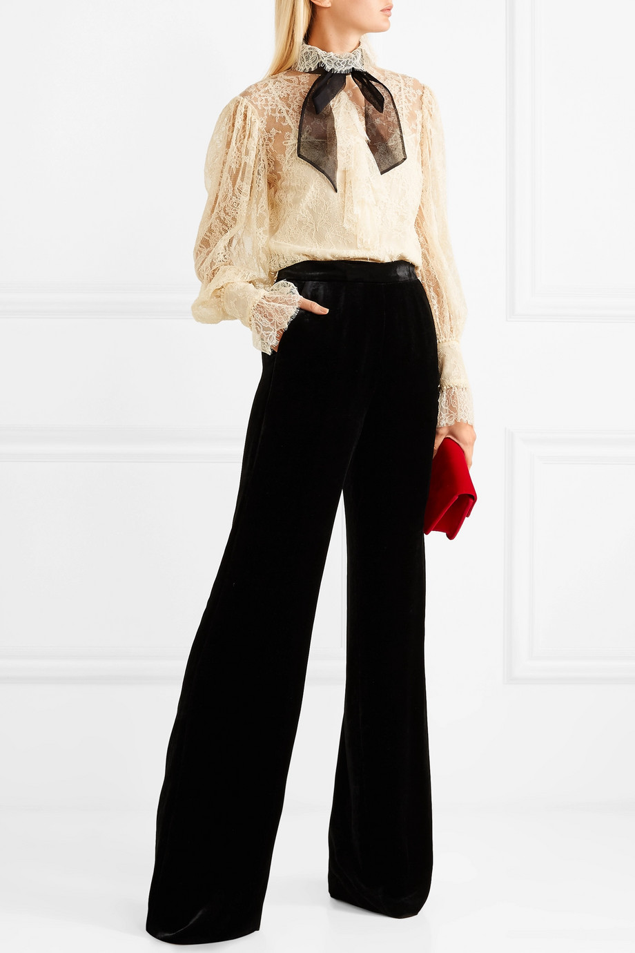 Блузка с длинным рукавом Gucci для женщин