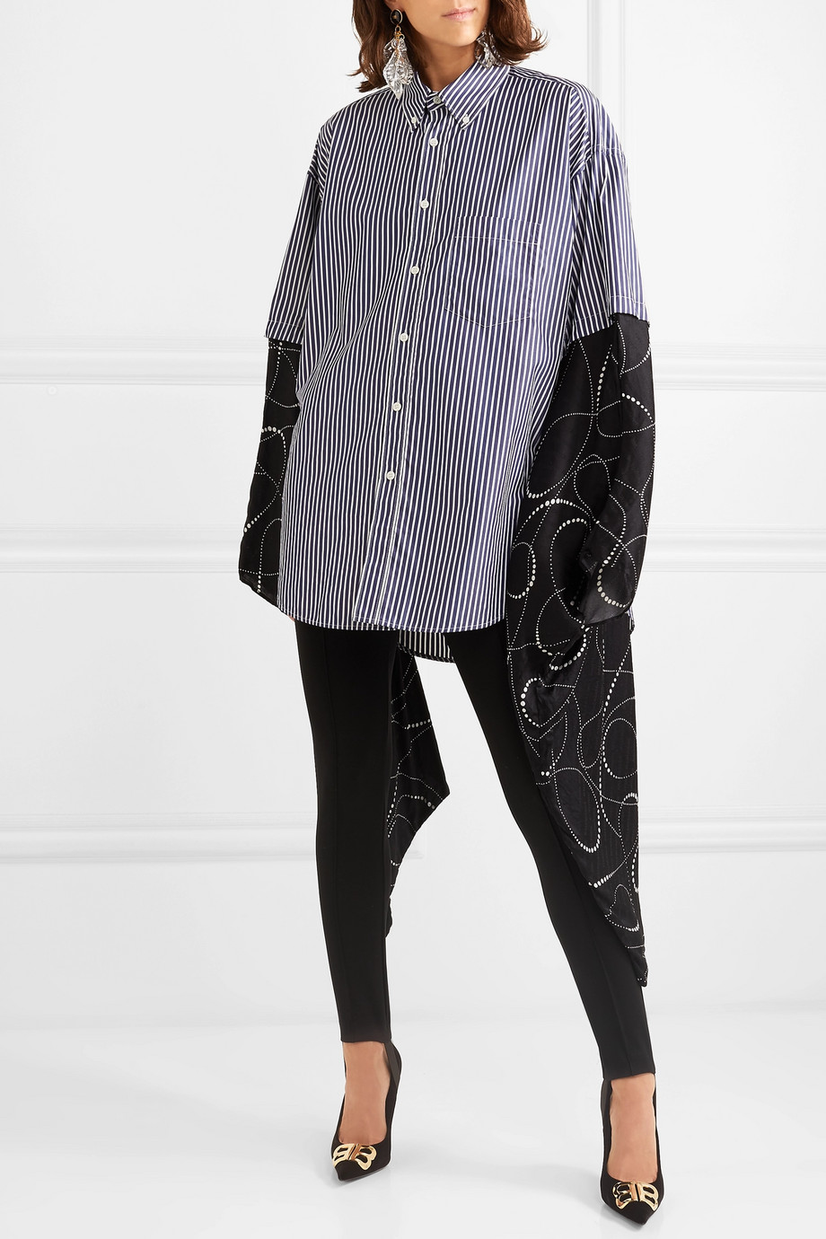 Блузка шелковая Balenciaga для женщин