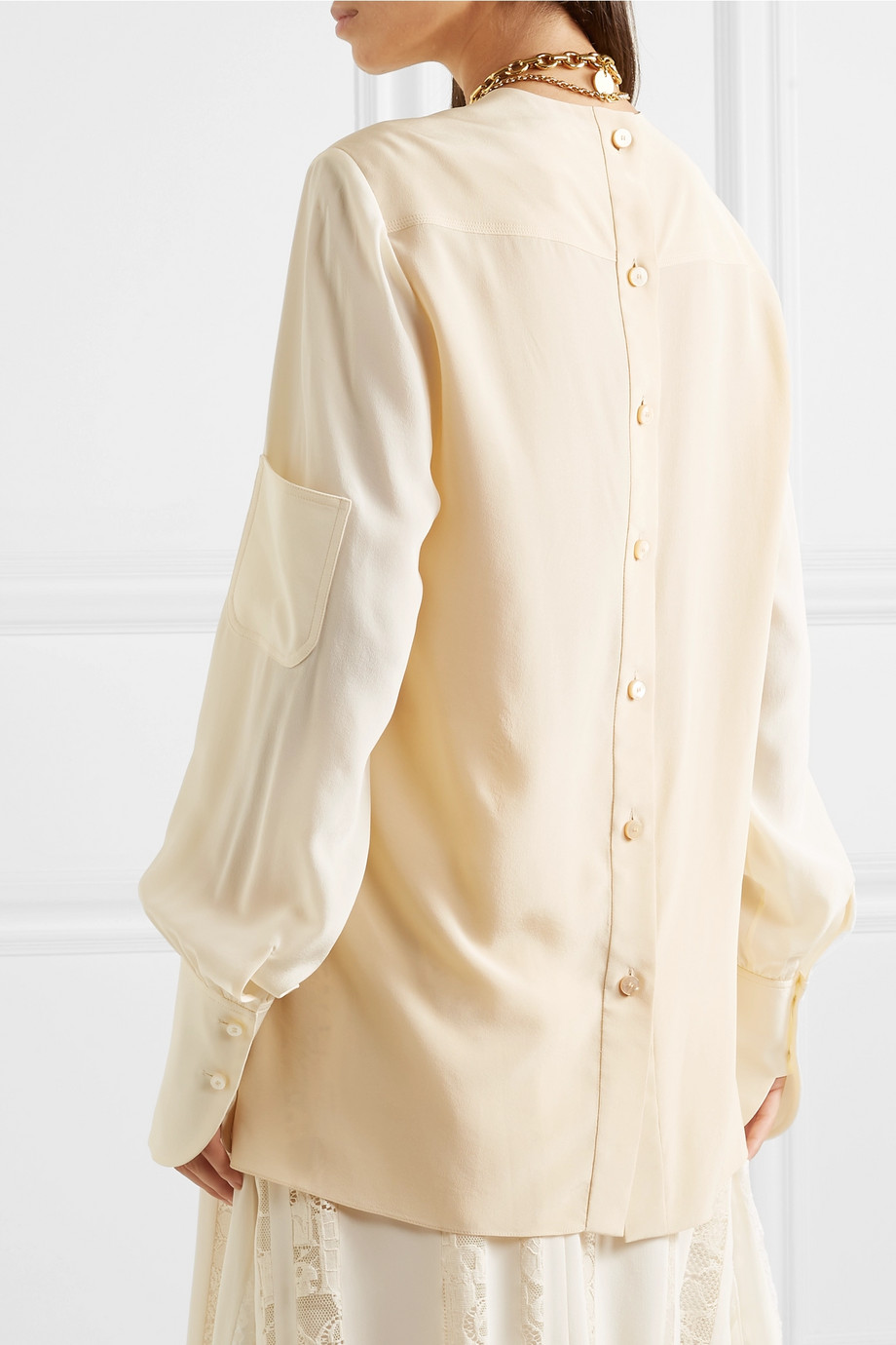 Блузка шелковая Chloé для женщин