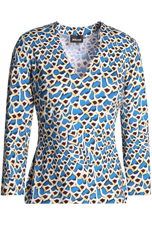 Блузка с принтом Just Cavalli для женщин