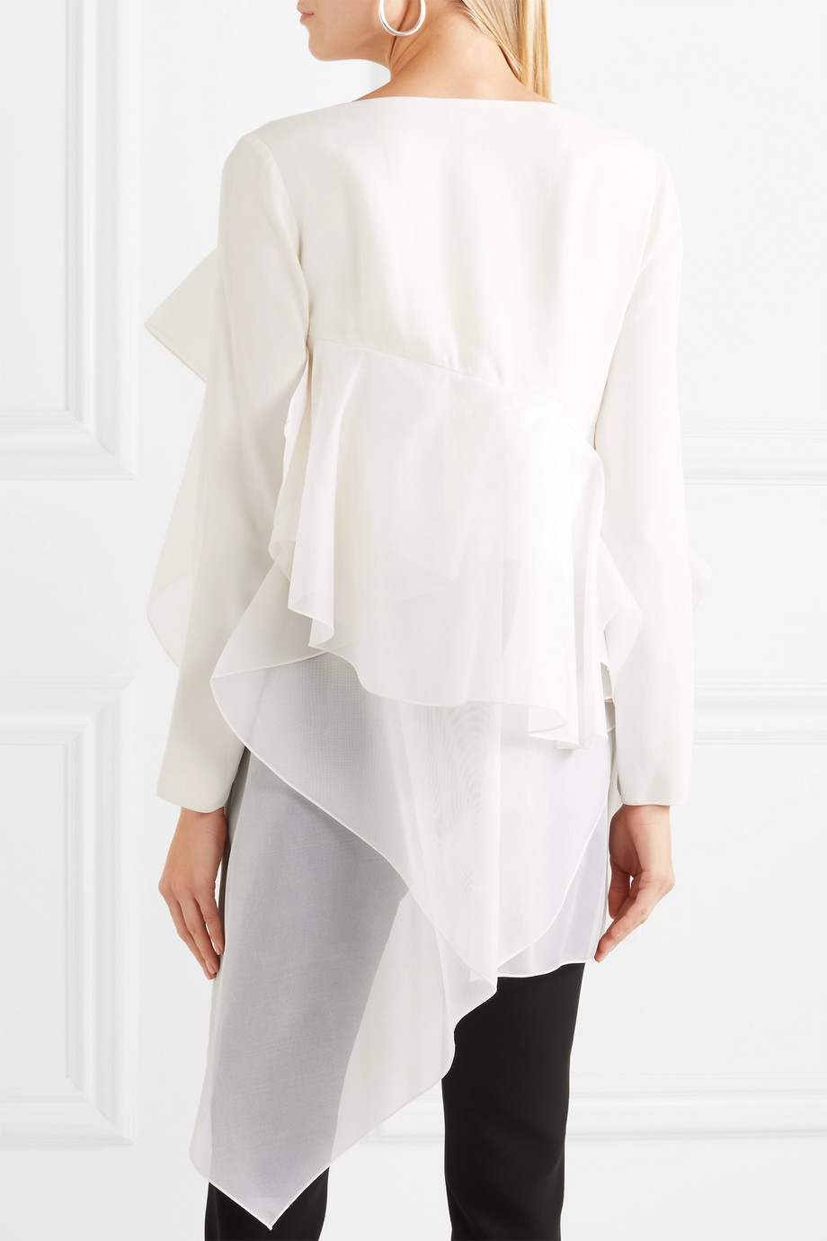 Блузка шелковая Antonio Berardi для женщин