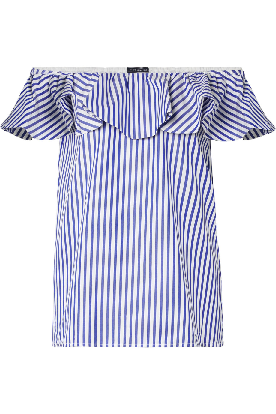 Блузка с открытыми плечами MDS Stripes для женщин