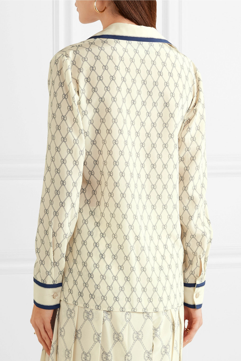 Блузка шелковая Gucci для женщин