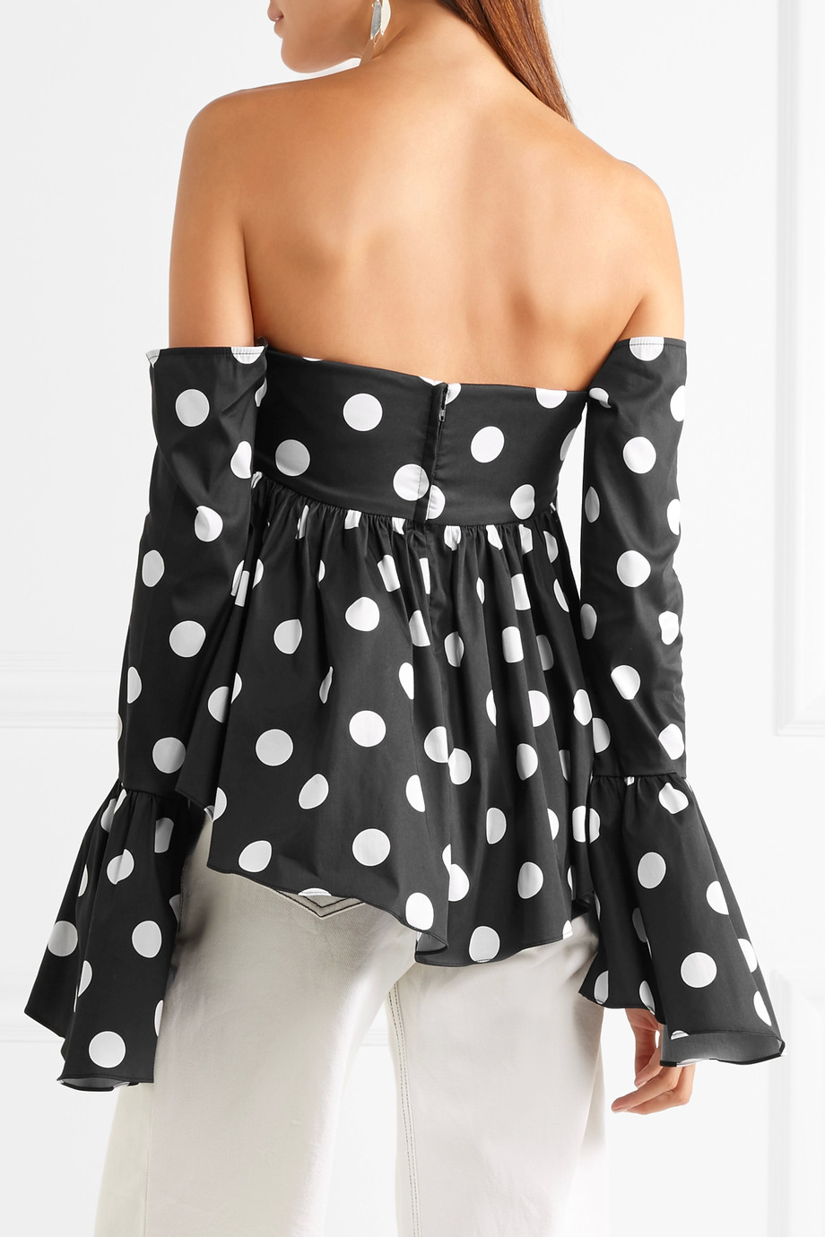 Блузка с открытыми плечами Caroline Constas для женщин
