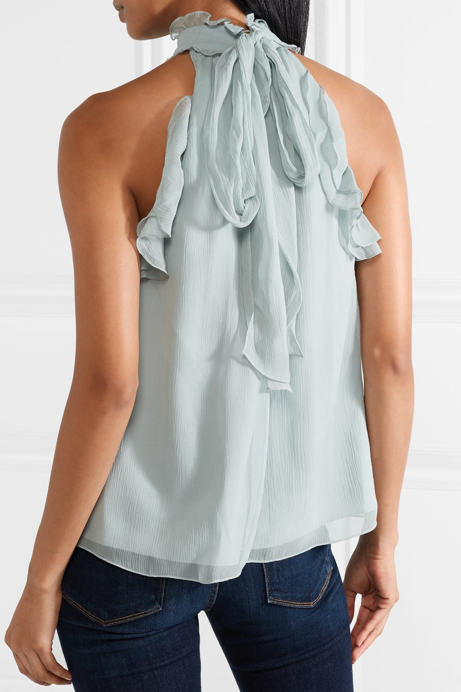 Блузка шелковая Rachel Zoe для женщин