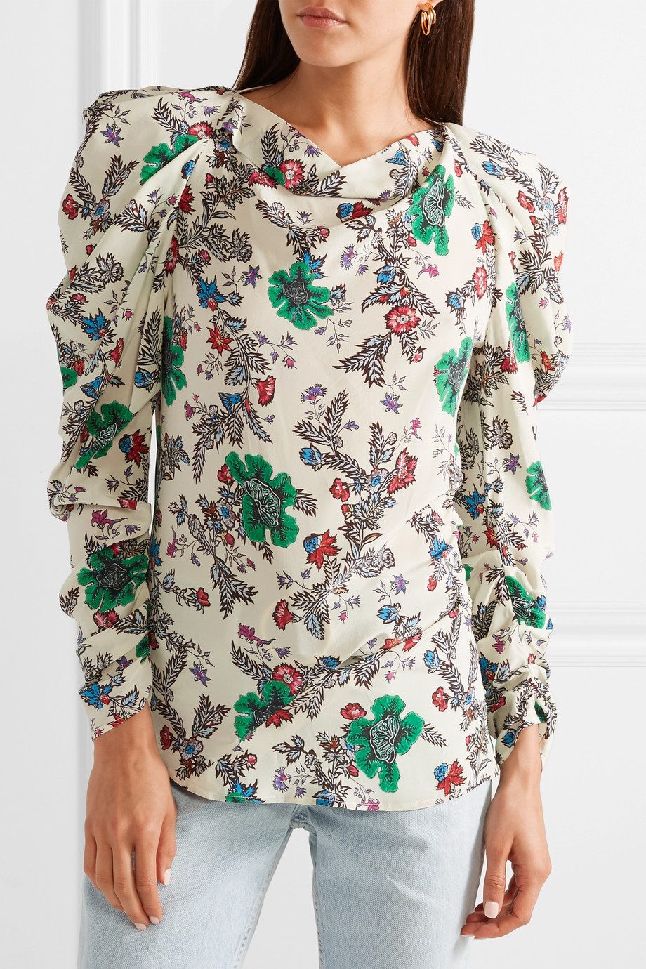 Блузка крепдешин Isabel Marant для женщин