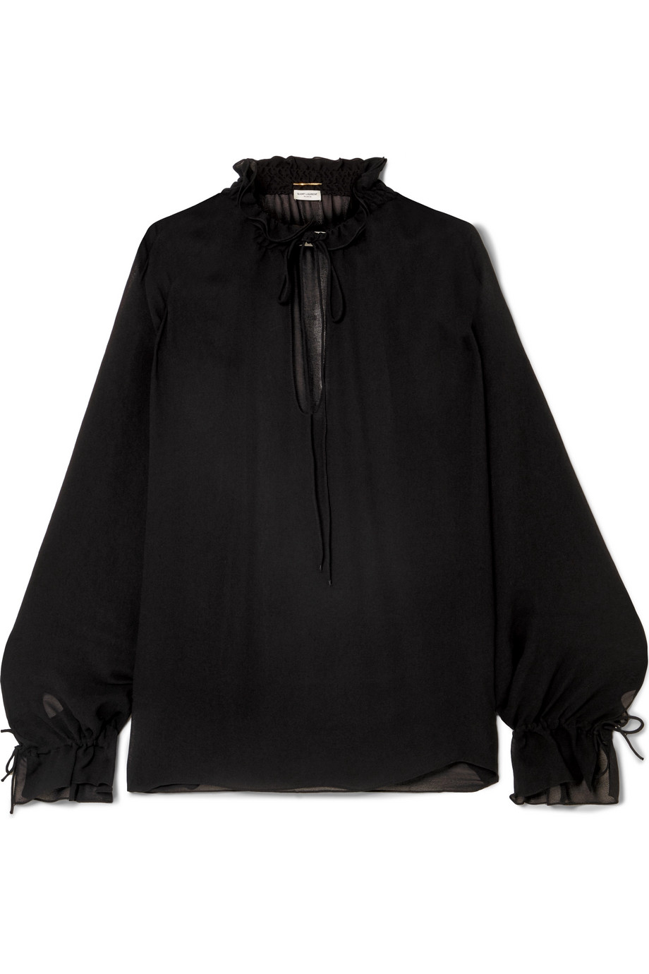 Блузка с длинным рукавом Saint Laurent для женщин