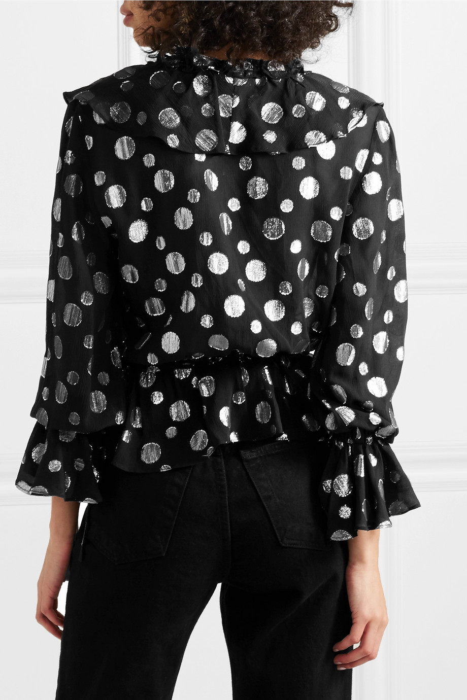 Блузка шелковая RIXO для женщин