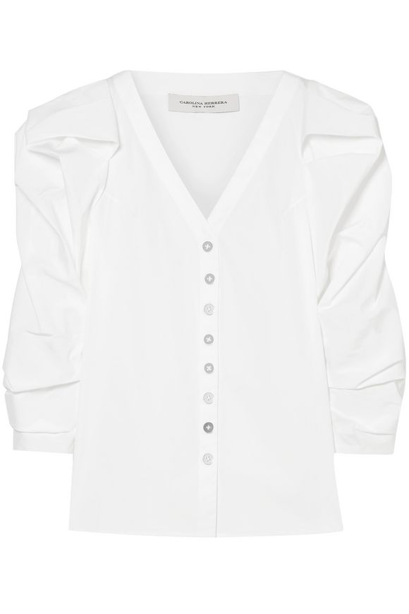 Блузка с длинным рукавом Carolina Herrera для женщин
