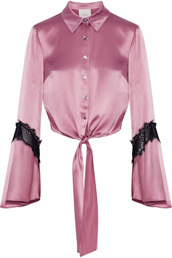 Блузка шелковая CINQ À SEPT для женщин