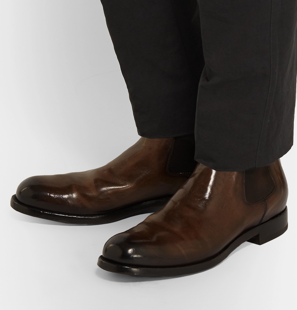 Кожаные туфли Officine Creative для мужчин