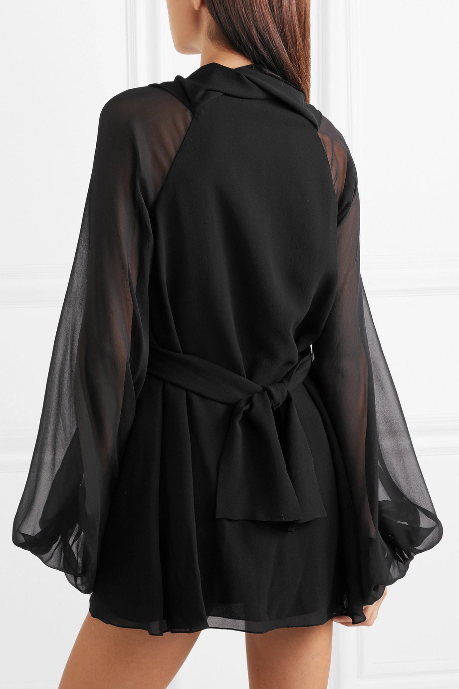 Блузка шелковая Saint Laurent для женщин