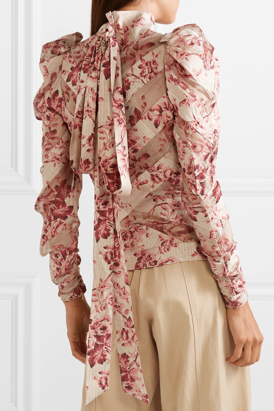 Блузка шелковая Zimmermann для женщин