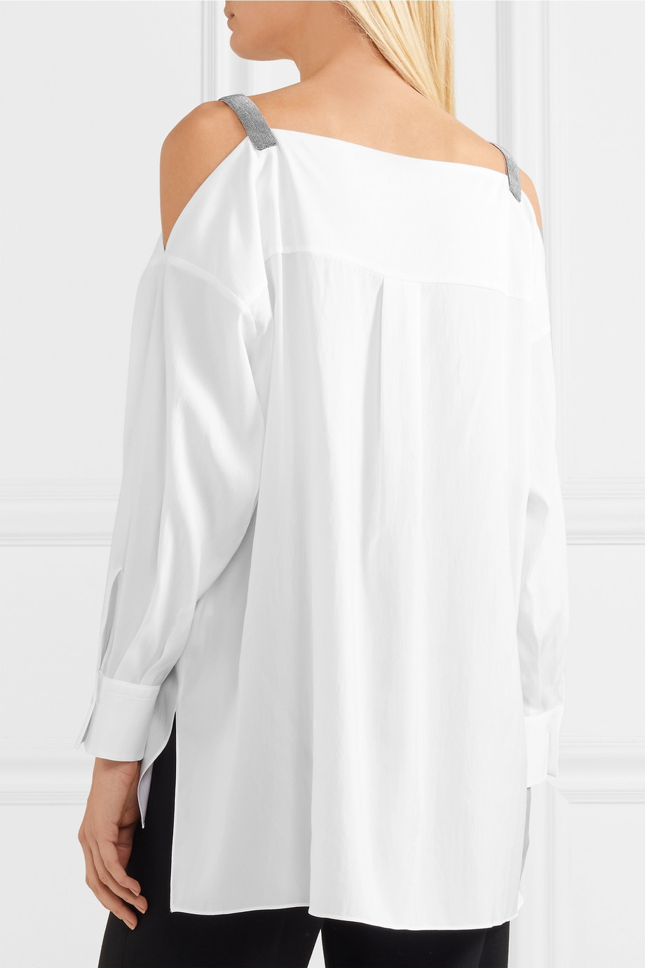Блузка шелковая Brunello Cucinelli для женщин
