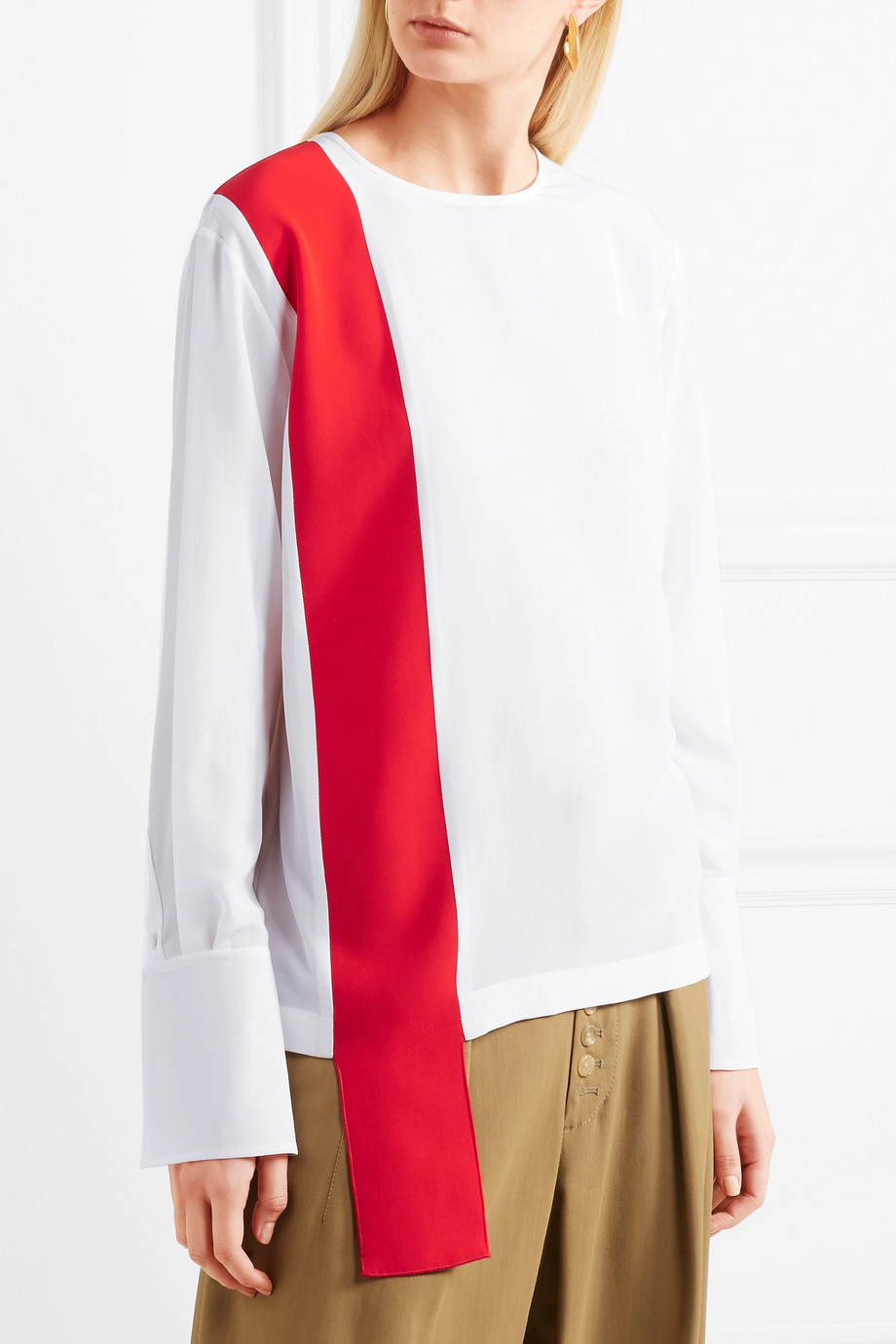 Блузка шелковая Stella McCartney для женщин