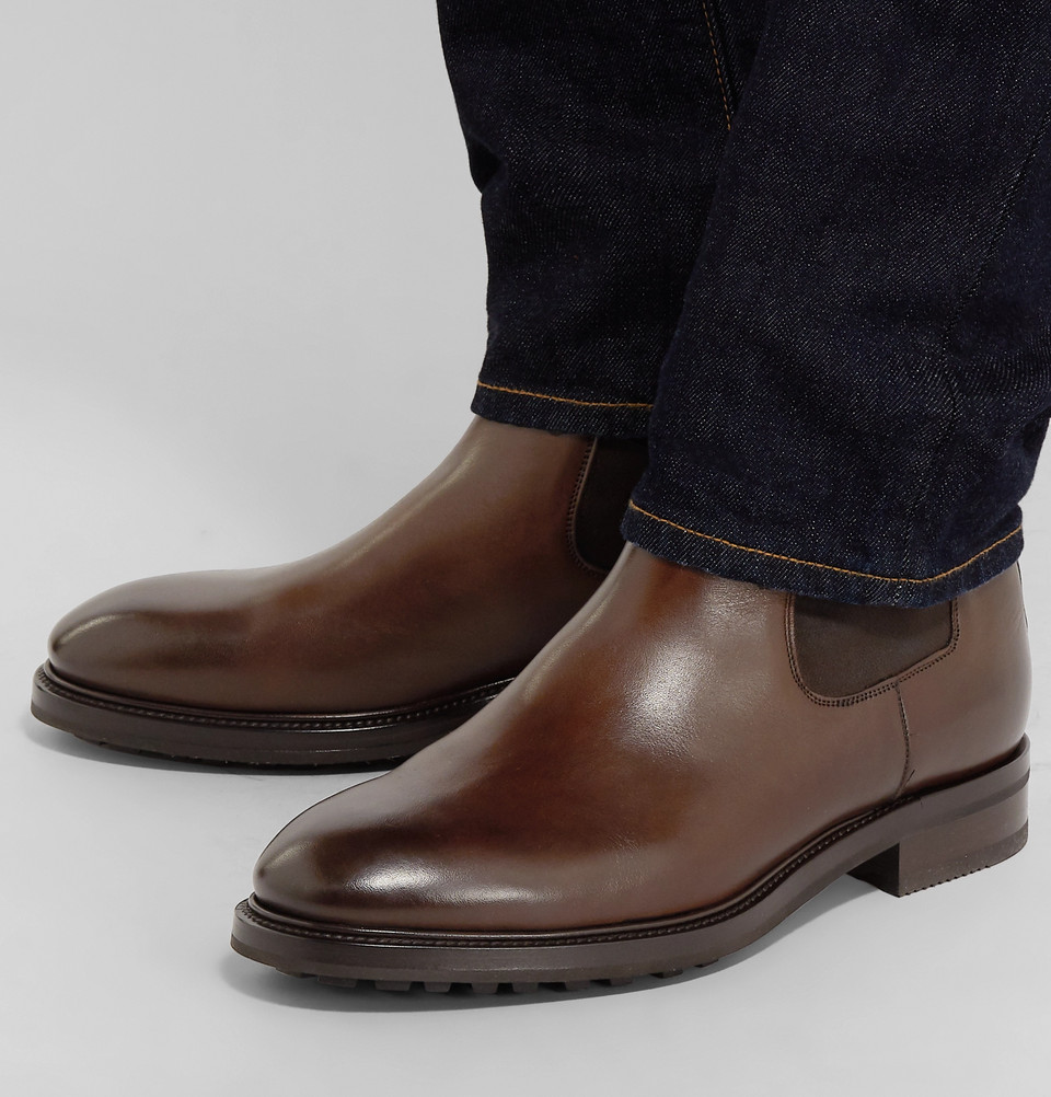 Кожаные туфли Tom Ford для мужчин