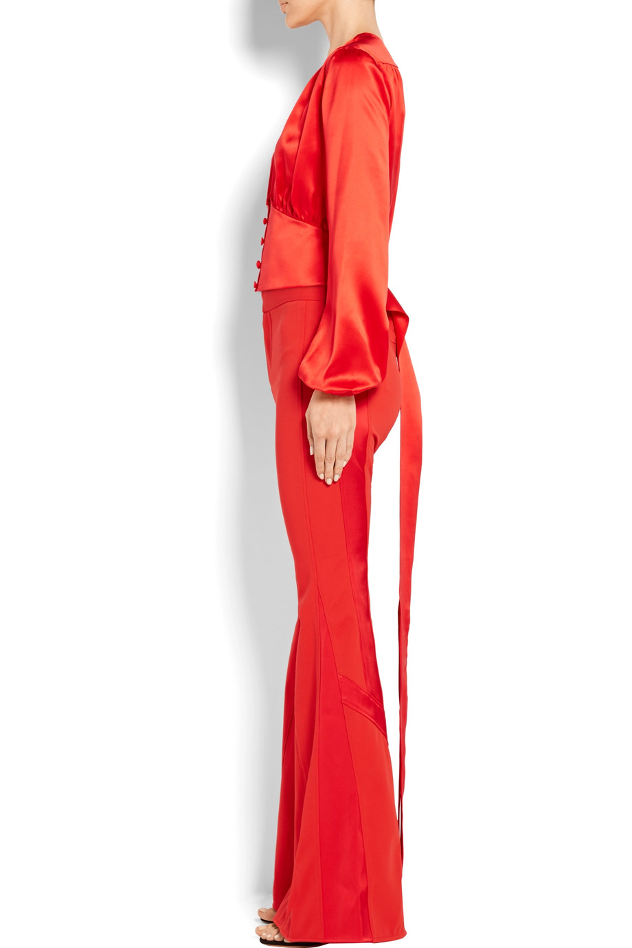 Блузка атланая Givenchy для женщин