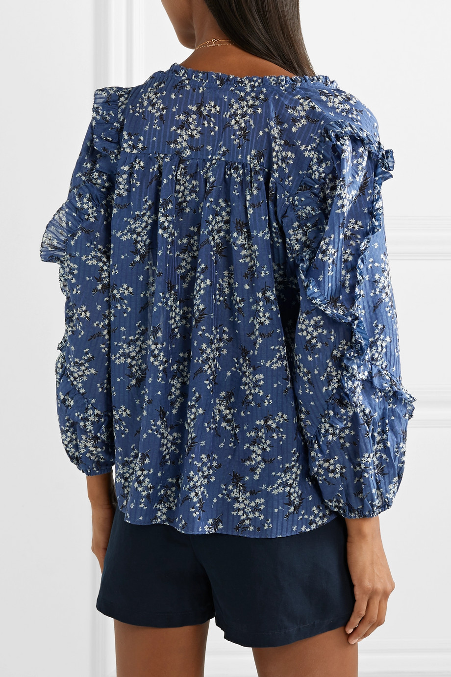 Блузка шелковая Ulla Johnson для женщин