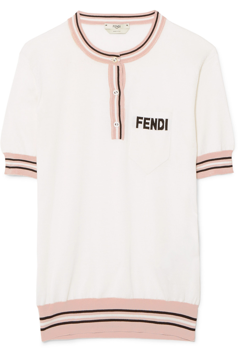 Блузка шелковая Fendi для женщин