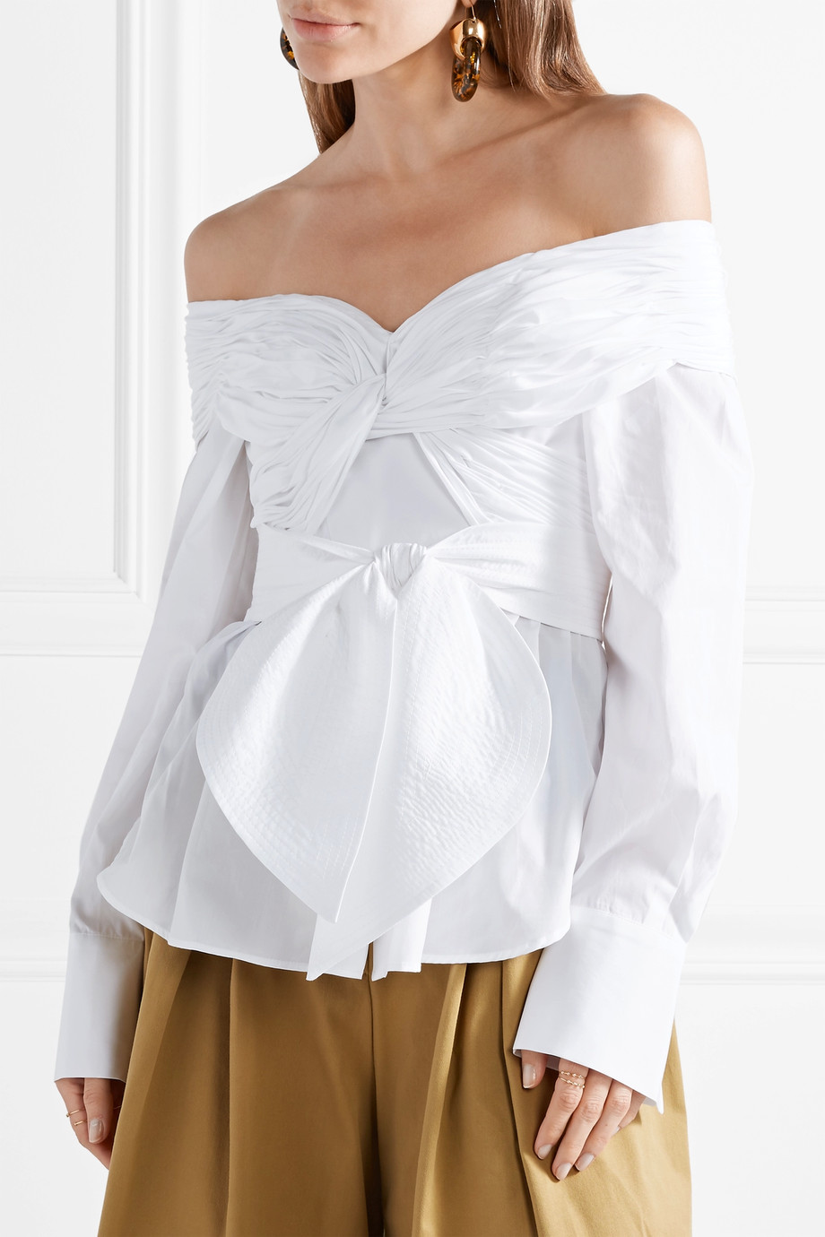Блузка с открытыми плечами Johanna Ortiz для женщин
