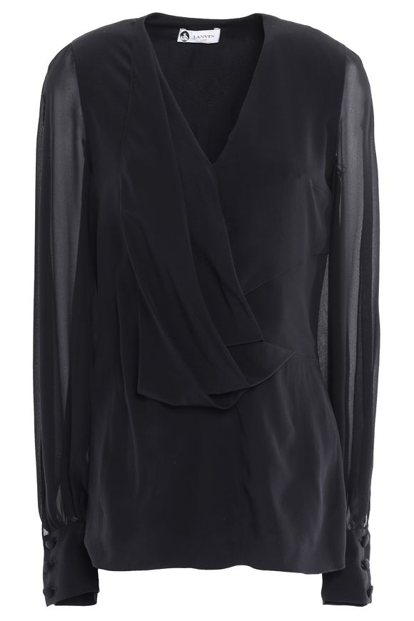 Блузка шелковая Lanvin для женщин