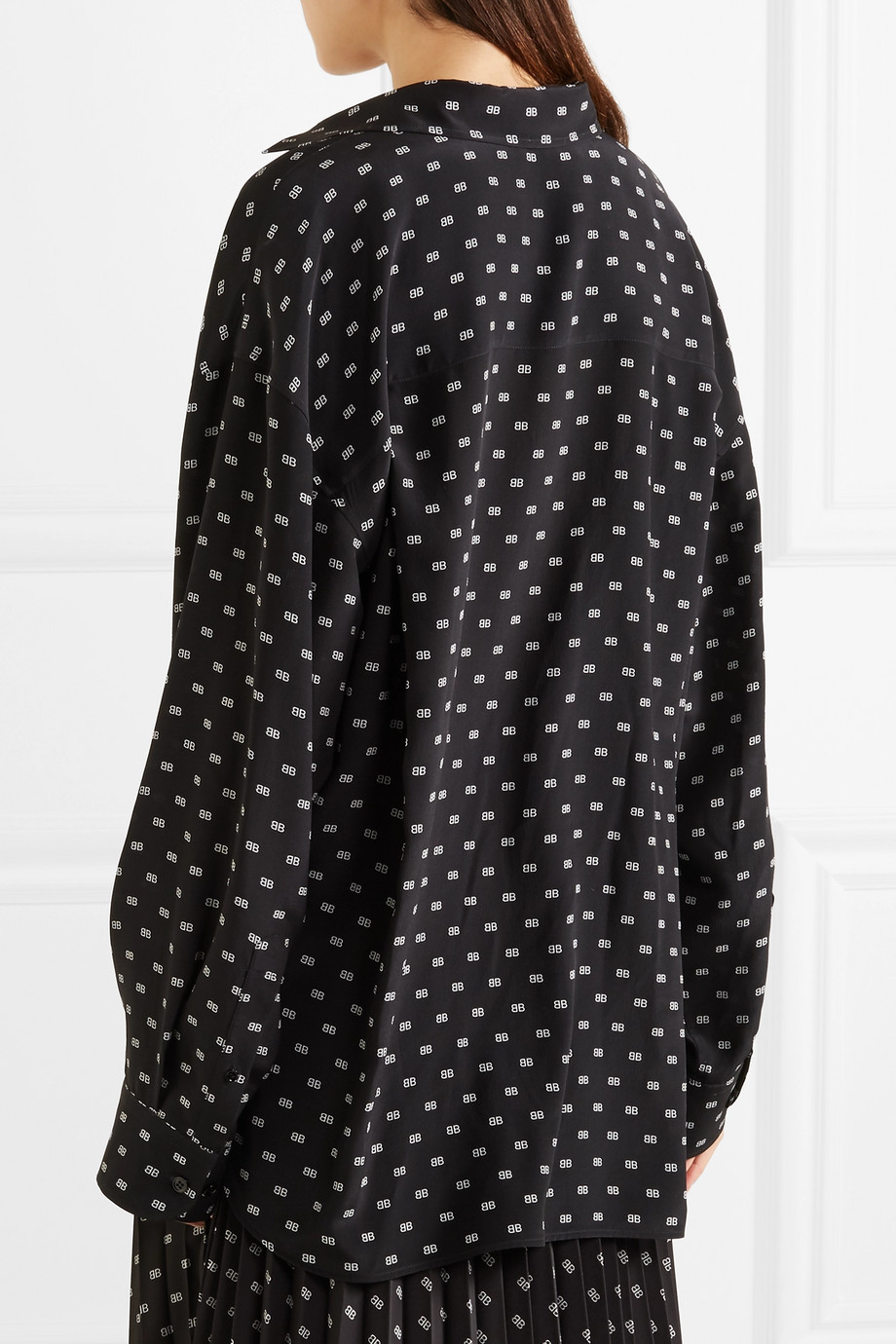 Блузка шелковая Balenciaga для женщин