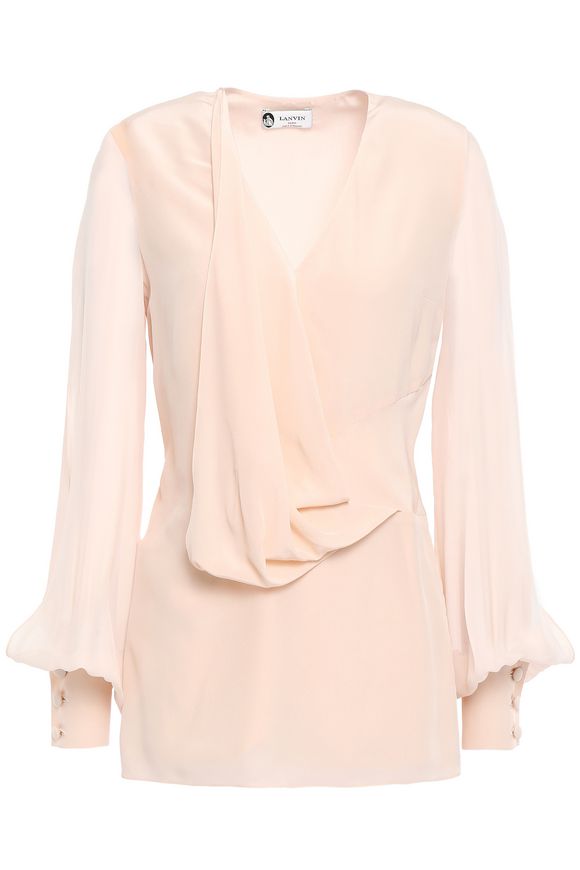 Блузка шелковая Lanvin для женщин