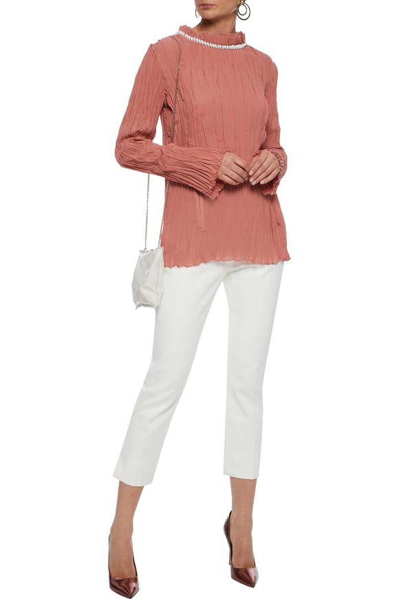 Блузка шелковая Nina Ricci для женщин