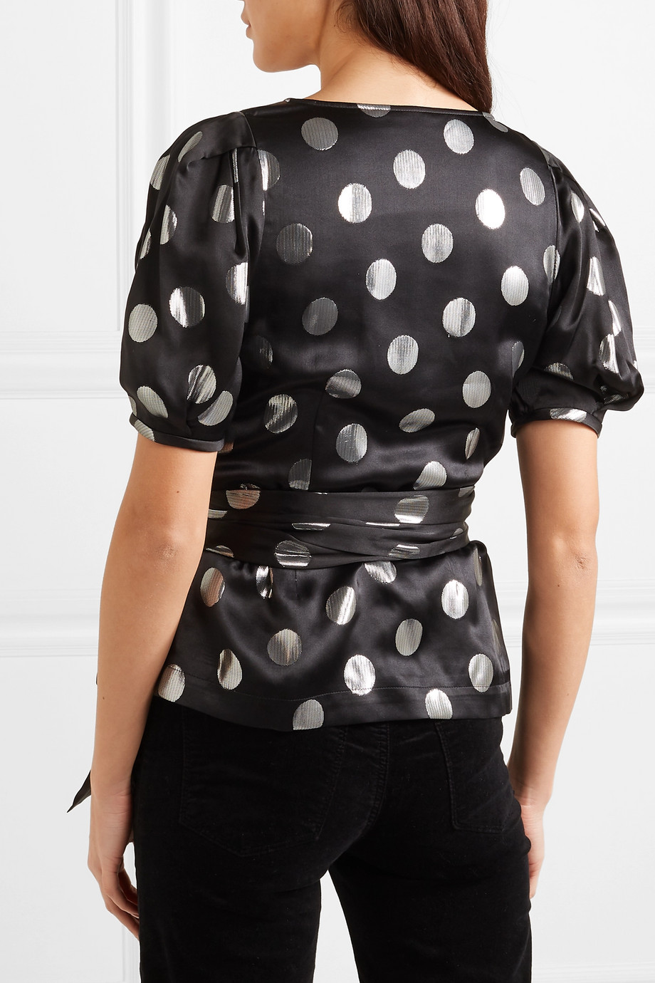 Блузка шелковая Diane Von Furstenberg для женщин
