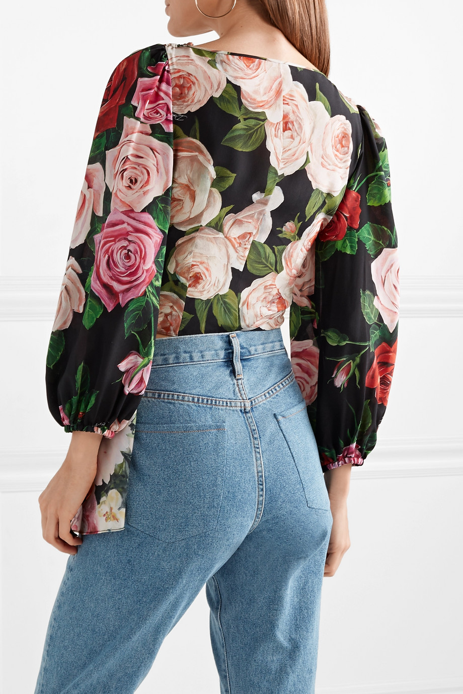 Блузка шелковая Dolce & Gabbana для женщин