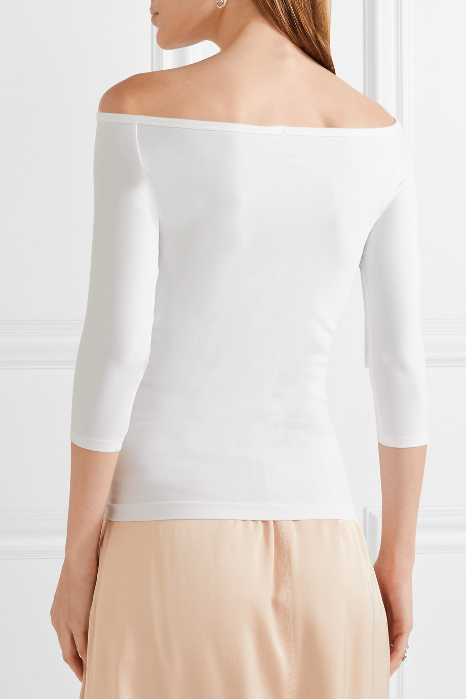 Блузка с открытыми плечами Helmut Lang для женщин