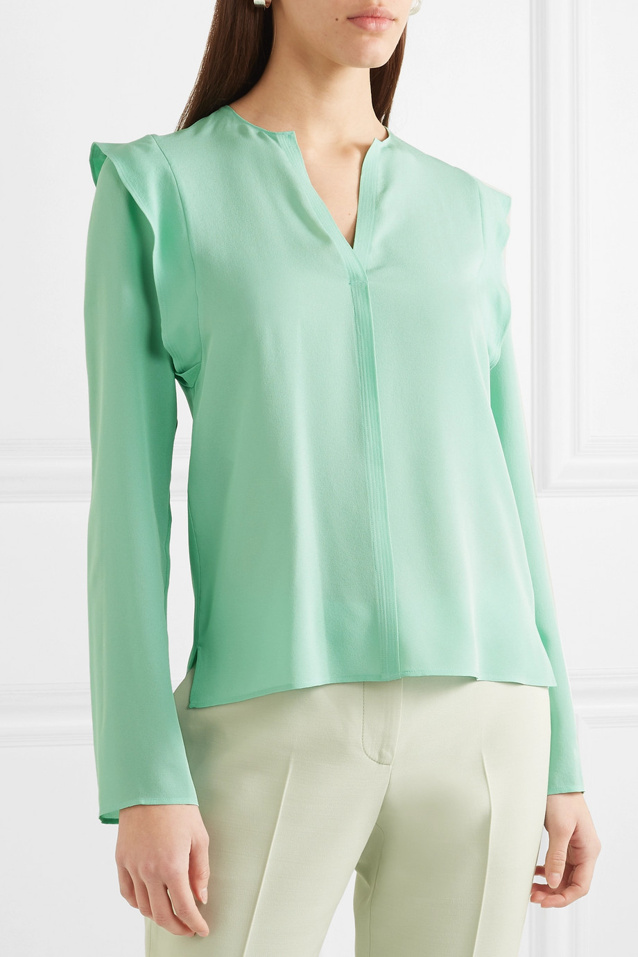 Блузка шелковая Derek Lam для женщин