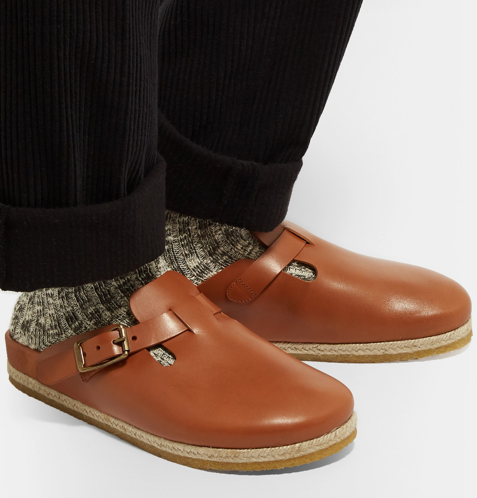 Кожаные сандалии Yuketen для мужчин