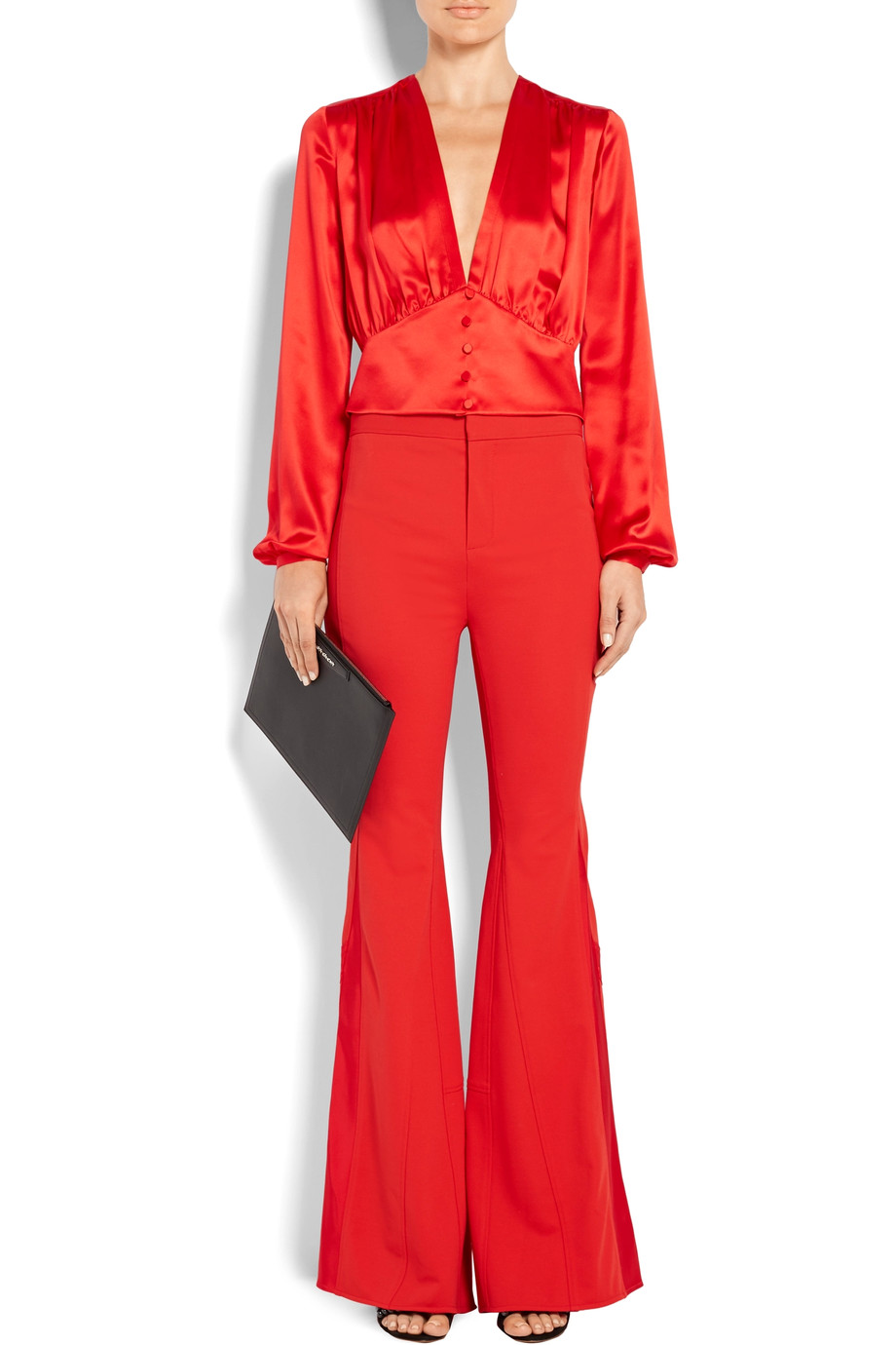 Блузка атланая Givenchy для женщин
