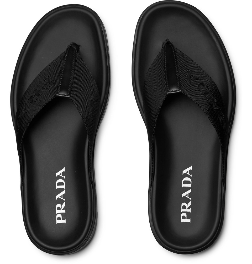 Кожаные сандалии Prada для мужчин