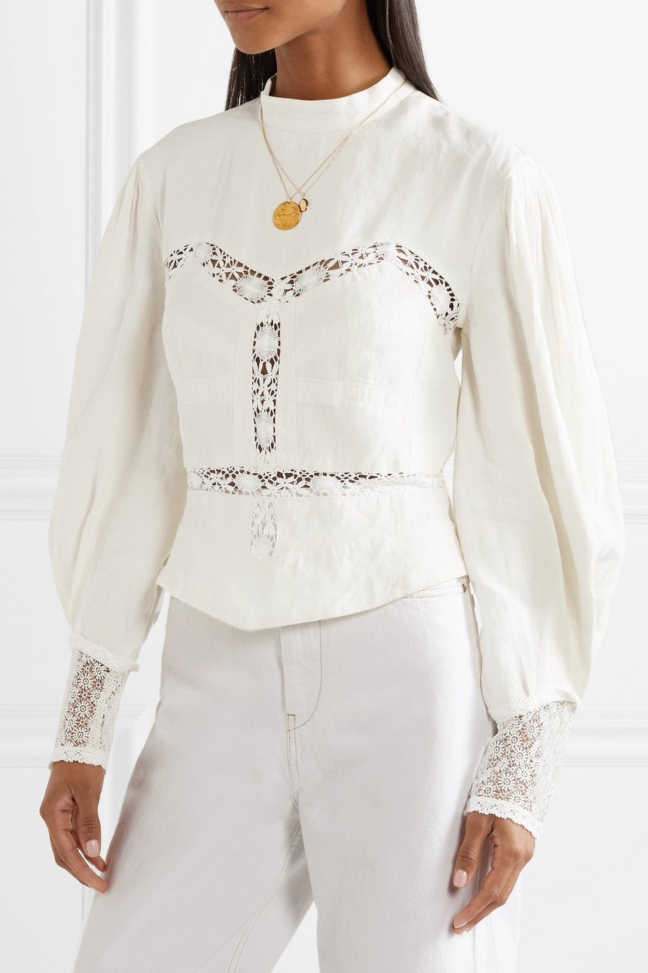 Блузка льняная Isabel Marant для женщин